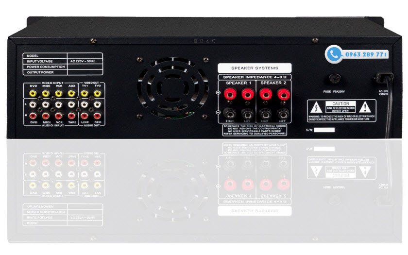 AMPLIFIER VANG SỐ BOSA TEAC-200